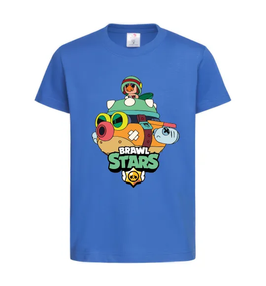 Детская футболка Brawl Stars Hank Ярко-синий фото