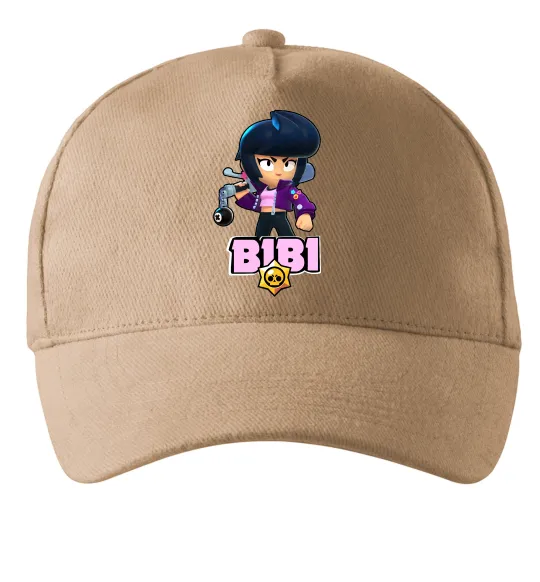 Кепка Bibi Brawl Stars Песочный фото