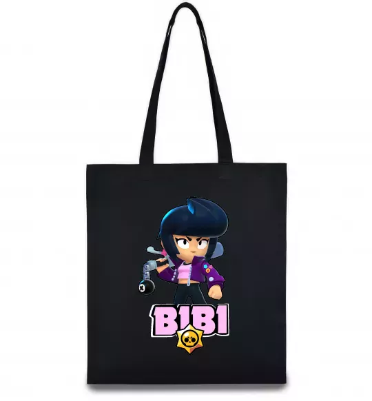 Еко-сумка Bibi Brawl Stars Чорний фото