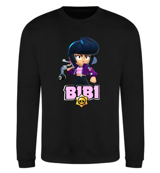 Свитшот Bibi Brawl Stars Черный фото