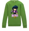 Детский Свитшот Bibi Brawl Stars Лаймовый Детский Свитшот Bibi Brawl Stars Лаймовый фото