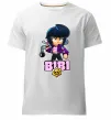 Мужская премиум футболка Bibi Brawl Stars Белый фото