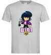Чоловіча футболка Bibi Brawl Stars Сірий фото