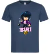 Чоловіча футболка Bibi Brawl Stars Темно-синій фото