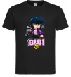 Чоловіча футболка Bibi Brawl Stars Чорний фото