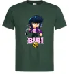 Чоловіча футболка Bibi Brawl Stars Темно-зелений фото