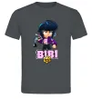 Чоловіча футболка Bibi Brawl Stars Графіт фото