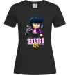 Женская футболка Bibi Brawl Stars Черный фото