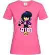 Женская футболка Bibi Brawl Stars Ярко-розовый фото