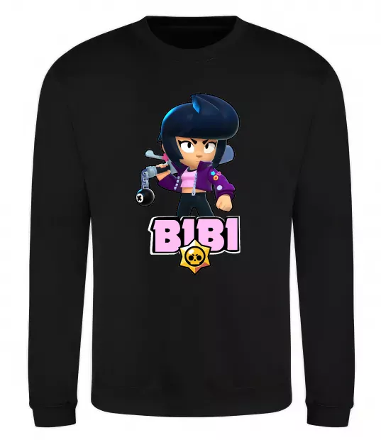 Свитшот Bibi Brawl Stars Черный фото