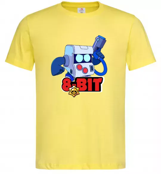 Мужская футболка Brawl Stars 8 bit Лимонный фото