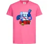 Детская футболка Brawl Stars 8 bit Ярко-розовый фото