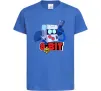 Детская футболка Brawl Stars 8 bit Ярко-синий фото
