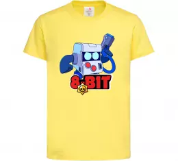 Детская футболка Brawl Stars 8 bit Лимонный фото