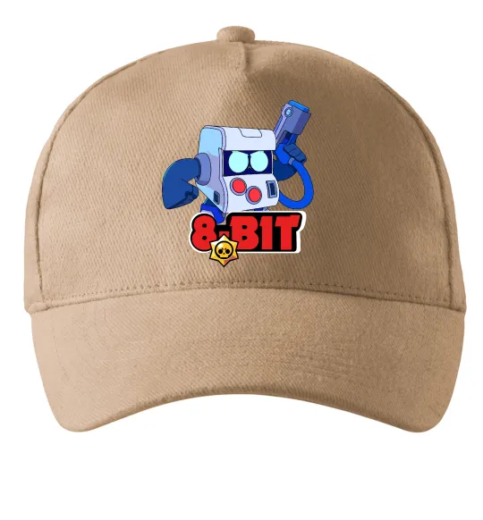 Кепка Brawl Stars 8 bit Пісочний фото