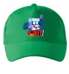 Кепка Brawl Stars 8 bit Зеленый фото
