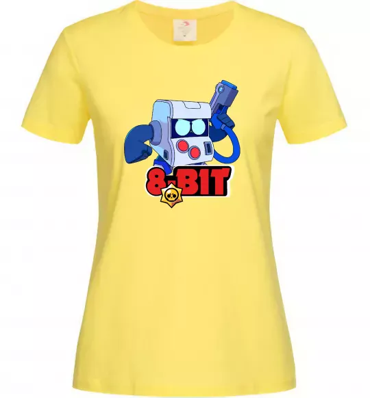 Женская футболка Brawl Stars 8 bit Лимонный фото