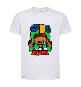 Детская футболка Born to Brawl Leon Детская футболка Born to Brawl Leon