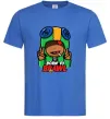 Мужская футболка Born to Brawl Leon Ярко-синий фото