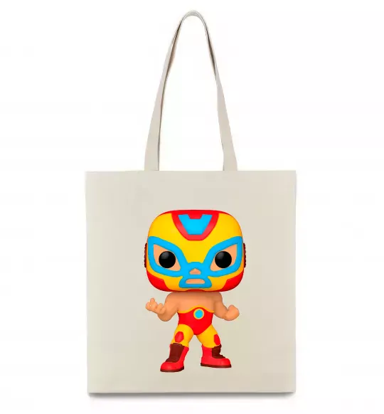 Еко-сумка Funko POP luchadores Бежевий фото
