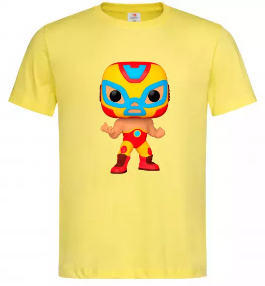 Чоловіча футболка Funko POP luchadores Лимонний фото