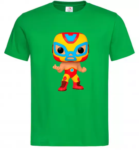 Чоловіча футболка Funko POP luchadores Зелений фото
