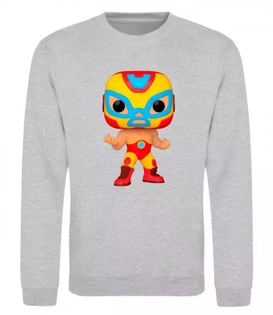Свитшот Funko POP luchadores Серый меланж фото