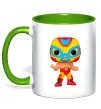 Чашка с цветной ручкой Funko POP luchadores Зеленый фото