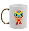 Чашка с цветной ручкой Funko POP luchadores Золото фото