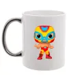 Чашка с цветной ручкой Funko POP luchadores Серебро фото