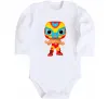 Дитячий бодік Funko POP luchadores Білий фото