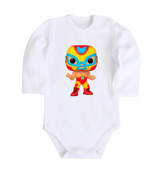 Детский боди Funko POP luchadores Белый фото