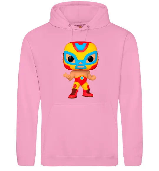 Мужская толстовка (худи) Funko POP luchadores Розовый фото