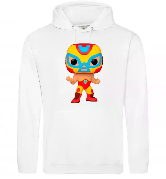 Женская толстовка (худи) Funko POP luchadores Белый фото