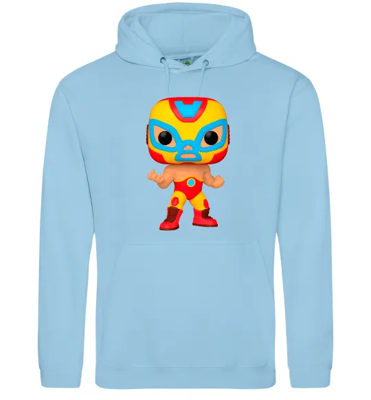 Жіноча толстовка (худі) Funko POP luchadores Блакитний фото