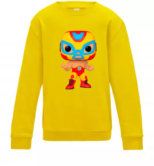 Детский Свитшот Funko POP luchadores Солнечно желтый фото