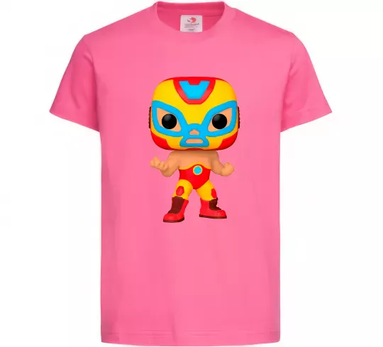 Дитяча футболка Funko POP luchadores Яскраво-рожевий фото