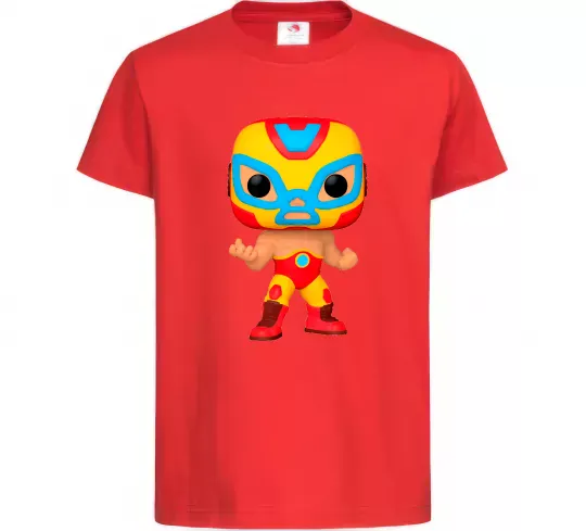 Дитяча футболка Funko POP luchadores Червоний фото