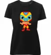Жіноча преміум футболка Funko POP luchadores Чорний фото