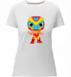 Жіноча преміум футболка Funko POP luchadores Білий фото