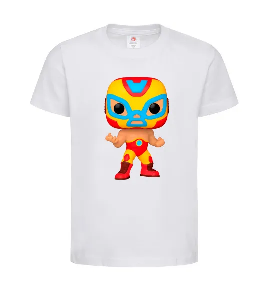 Детская футболка Funko POP luchadores Белый фото