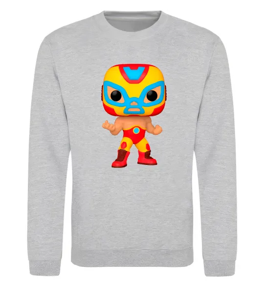 Світшот Funko POP luchadores Сірий меланж фото