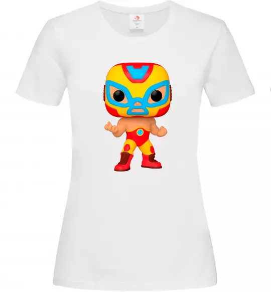 Женская футболка Funko POP luchadores Белый фото
