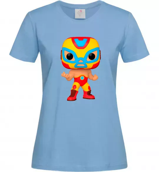 Женская футболка Funko POP luchadores Голубой фото