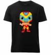 Чоловіча преміум футболка Funko POP luchadores Чорний фото