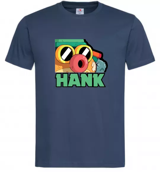 Мужская футболка Brawl Stars Хенк Темно-синий фото