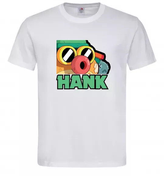 Мужская футболка Brawl Stars Хенк Белый фото