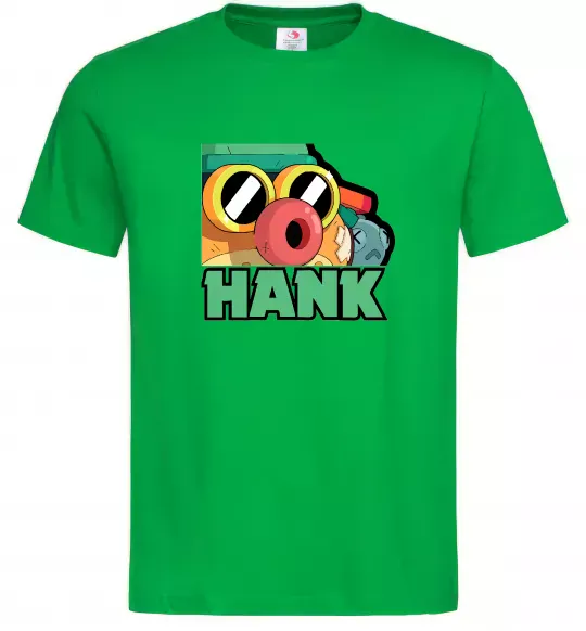 Мужская футболка Brawl Stars Хенк Зеленый фото