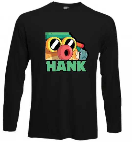 Лонгслив Brawl Stars Хенк Черный фото