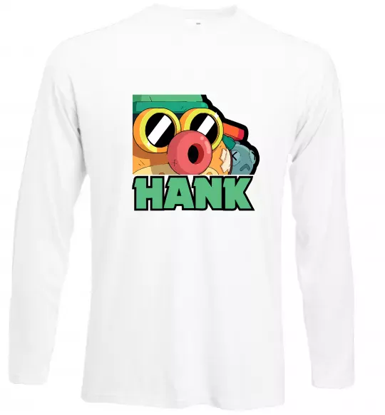 Лонгслив Brawl Stars Хенк Белый фото